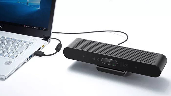 USB connection, plug-in and play